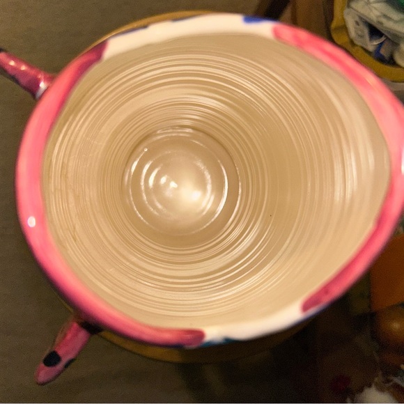 IRA BURHANS Studio Art Pottery Fish Vase Sculpture 13” Signed Hand Sculpted - Picture 5 of 6